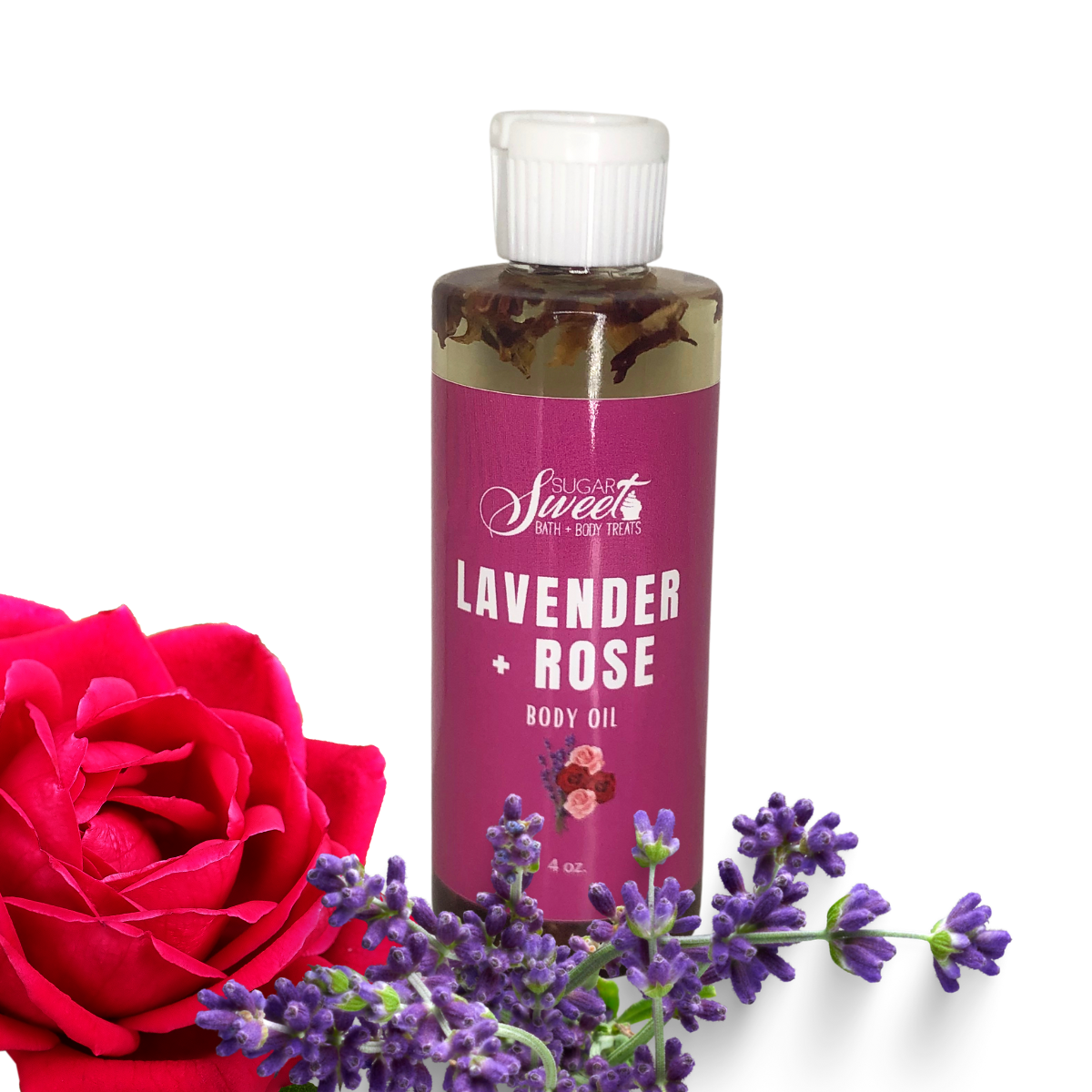 Lavender + Rose Body Oil