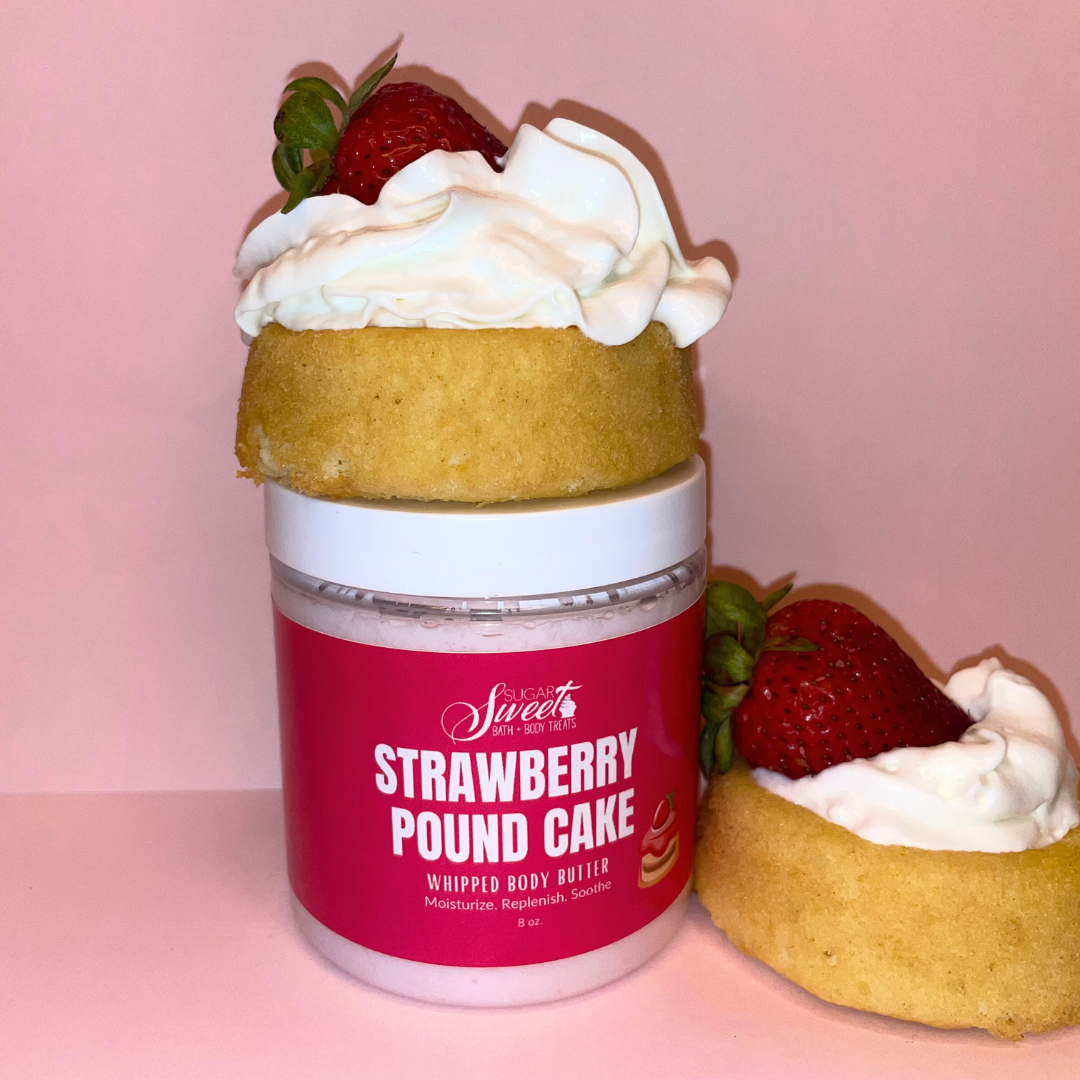Strawberry Pound Cake Whipped Body Butter