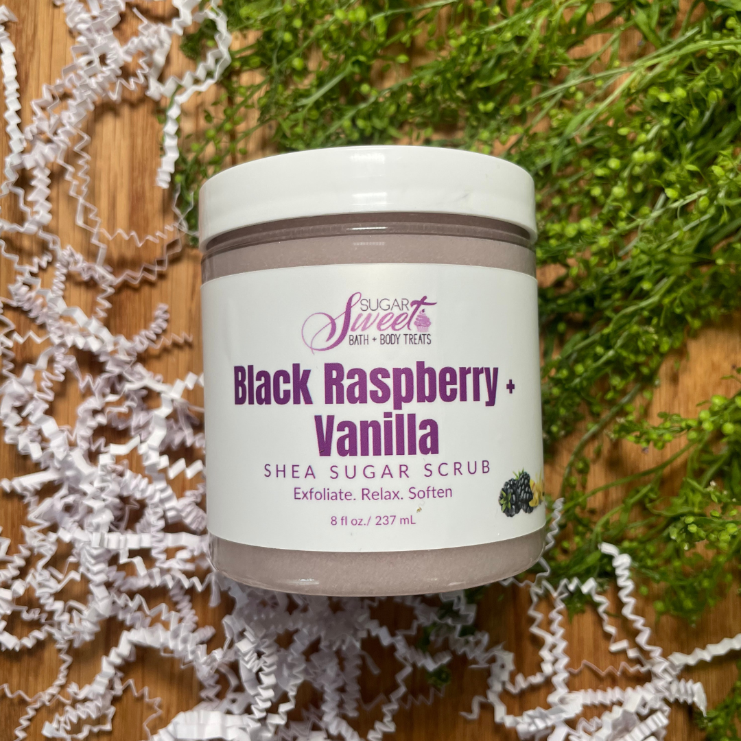 Black Raspberry + Vanilla Sugar Scrub