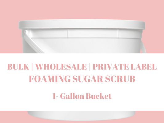 Bulk | Wholesale Foaming Sugar Scrub - 1 Gallon
